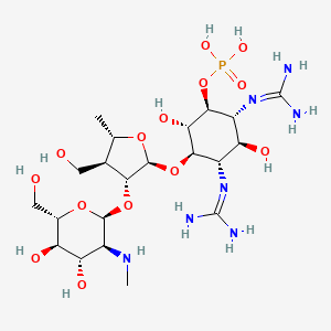 3'-Deoxydihydrostreptomycin 6-phosphate
