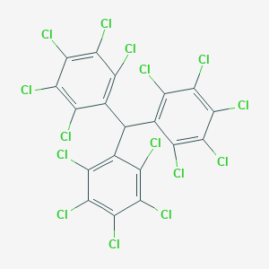 B124891 1-[Bis(2,3,4,5,6-pentachlorophenyl)methyl]-2,3,4,5,6-pentachlorobenzene CAS No. 4070-01-3