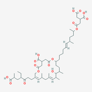 molecular formula C51H80O16 B1248919 Actinoplanic acid A 