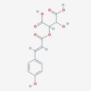 molecular formula C13H12O8 B1248920 p-Coutaric acid 