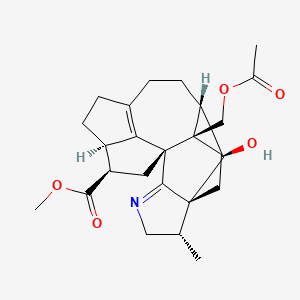 molecular formula C25H33NO5 B1248927 daphmanidin A 