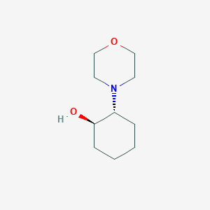 molecular formula C10H19NO2 B1248933 trans-2-Morpholin-4-ylcyclohexanol CAS No. 14909-79-6