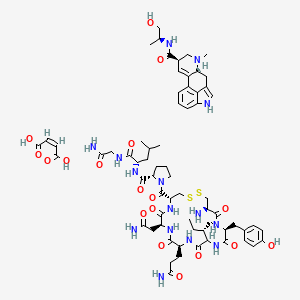 molecular formula C66H93N15O18S2 B1248969 Syntometrine CAS No. 37209-62-4