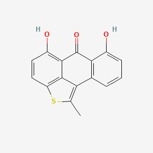 molecular formula C16H10O3S B1248984 Bryoanthrathiophene 