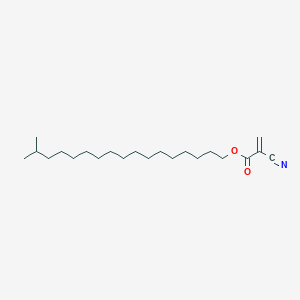 molecular formula C22H39NO2 B1248985 Isostearyl-2-cyanoacrylate 