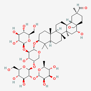 molecular formula C53H86O22 B1248998 Ardisiacrispin B 