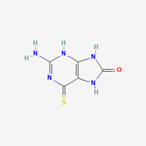 2-Amino-6-thioxo-7,9-dihydro-1H-purin-8(6H)-one