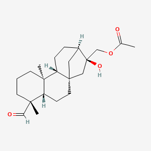 molecular formula C22H34O4 B1249006 Annosquamosin A (terpene) CAS No. 177742-55-1