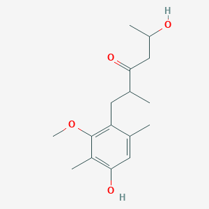molecular formula C16H24O4 B1249016 Tagetolone 