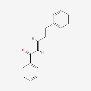 molecular formula C17H16O B1249017 Daphnelantoxin B CAS No. 134273-12-4