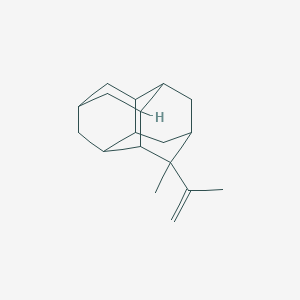molecular formula C18H26 B1249033 3-Isopropenyl-3-methyldiamantane 