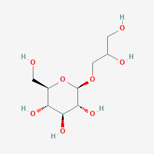 molecular formula C9H18O8 B1249034 1-O-(beta-D-glucosyl)glycerol 