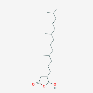molecular formula C20H36O3 B1249036 Cacospongionolide C 