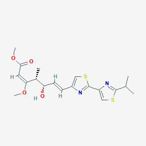 molecular formula C19H24N2O4S2 B1249052 Cystothiazole C 