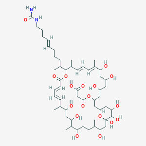 molecular formula C54H90N2O18 B1249058 Kanchanamycin A 