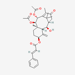 molecular formula C33H40O8 B1249085 taxinine NN-7 