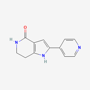 molecular formula C12H11N3O B1249090 PHA-767491 CAS No. 845714-00-3