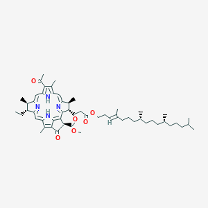 molecular formula C56H78N4O6 B1249097 Bacterio-pheophytins 