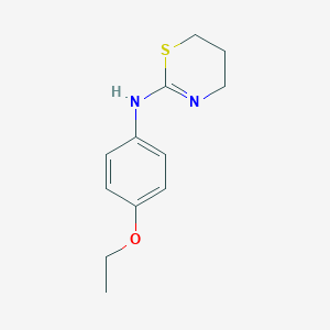 (5,6-DIHYDRO-4H-[1,3]THIAZIN-2-YL)-(4-ETHOXY-PHENYL)-AMINE