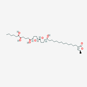 molecular formula C37H66O8 B1249128 Purpurediolin 