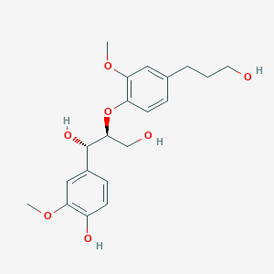 (7S,8S)-4,7,9,9'-Tetrahydroxy-3,3'-dimethoxy-8-O-4'-neolignan