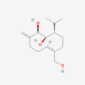 molecular formula C15H26O3 B1249141 Kikkanol F 