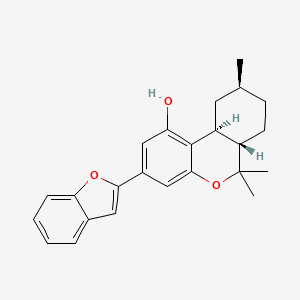 molecular formula C24H26O3 B1249167 Machaeriol B 
