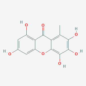 2,3,4,6,8-Pentahydroxy-1-methylxanthone