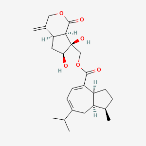 molecular formula C25H34O6 B1249174 Nardostachysin 