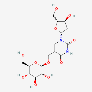 (beta-D-glucopyranosyloxymethyl)deoxyuridine