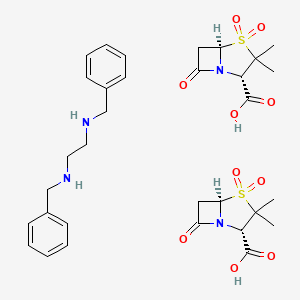molecular formula C32H42N4O10S2 B1249176 Sulbactam benzathine CAS No. 83031-43-0