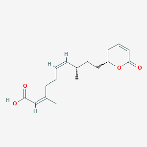molecular formula C17H24O4 B1249180 Latrunculeic Acid 