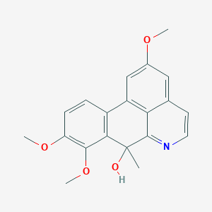 molecular formula C20H19NO4 B1249194 Sinomendine 