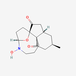 molecular formula C16H23NO4 B1249198 Sieboldine A 