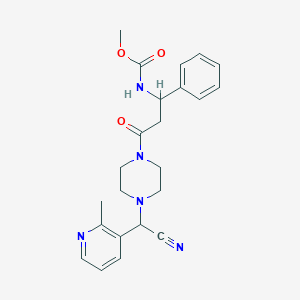 molecular formula C23H27N5O3 B124920 Mpmpcp CAS No. 149692-09-1
