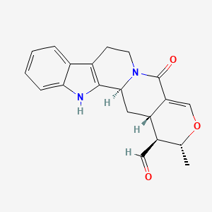 molecular formula C20H20N2O3 B1249217 Naucleidinal 