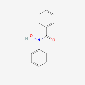 molecular formula C14H13NO2 B12492189 N-hydroxy-N-(4-methylphenyl)benzamide CAS No. 1503-92-0