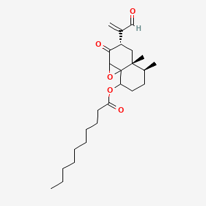 molecular formula C25H38O5 B1249232 Xylarenal B 