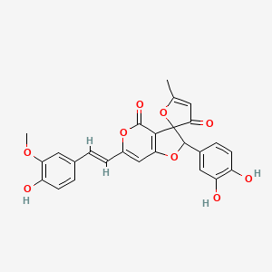molecular formula C26H20O9 B1249268 Methylinoscavin A 