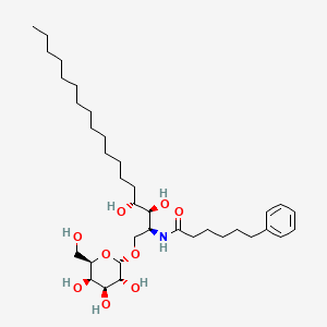 1-O-(alpha-D-galactopyranosyl)-N-(6-phenylhexanoyl)phytosphingosine
