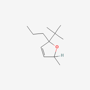 2-Tert-butyl-5-methyl-2-propyl-2,5-dihydrofuran