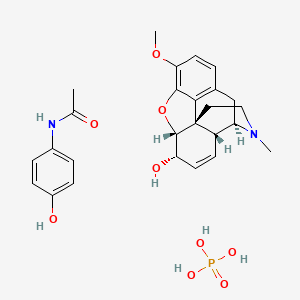 molecular formula C26H33N2O9P B1249283 Co-codamol 