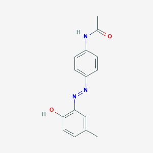 molecular formula C15H15N3O2 B124930 Disperse Yellow 3 CAS No. 2832-40-8