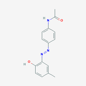 molecular formula C₁₅H₁₅N₃O₂ B124930 Disperse yellow 3 CAS No. 2832-40-8