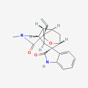 molecular formula C20H20N2O3 B1249301 21-Oxogelsemine 