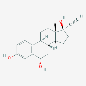 molecular formula C20H24O3 B124931 6alpha-Hydroxy-ethinylestradiol CAS No. 27521-34-2