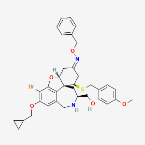 molecular formula C35H39BrN2O5S B1249328 Secramine A 