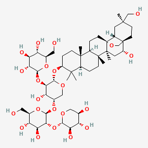 molecular formula C52H86O22 B1249329 Ardisicrenoside B 
