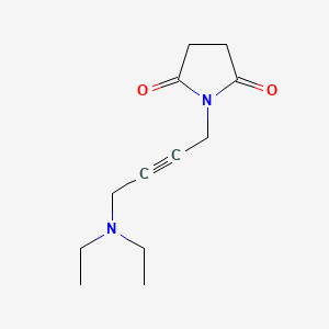 2,5-Pyrrolidinedione, 1-[4-(diethylamino)-2-butyn-1-yl]-