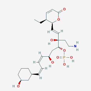 molecular formula C25H40NO9P B1249336 Leustroducsin H 